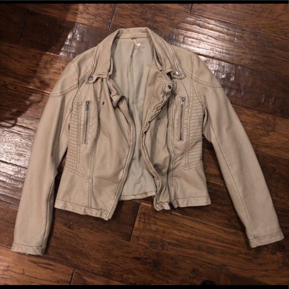 Leather jacket